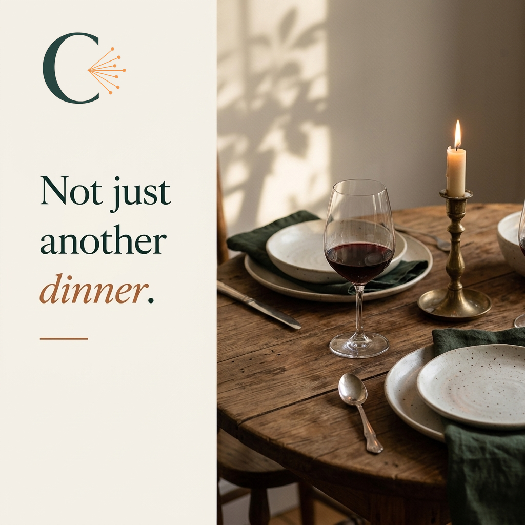 Not just another dinner.